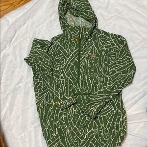 LL Bean rain coat